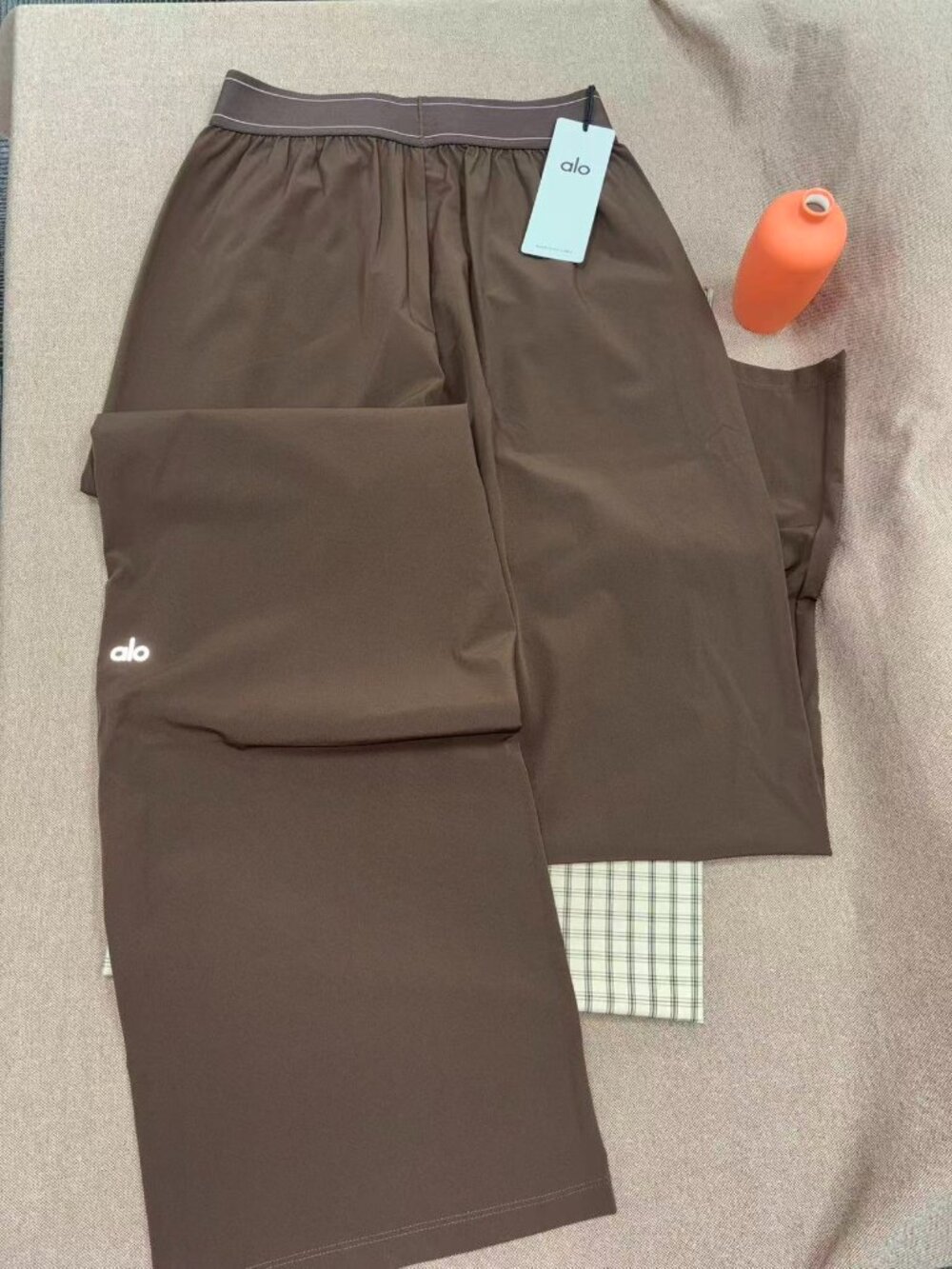☕🔥Alo Yoga Suit Up Trouser Coffee Brown (Regular Version) - Picture 7 of 12